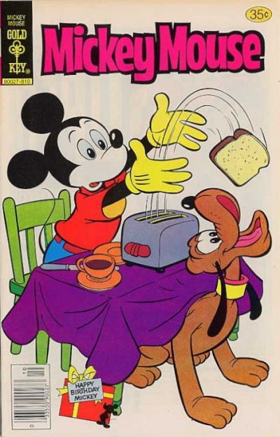 Cover for Mickey Mouse (Western, 1962 series) #188 [Gold Key]