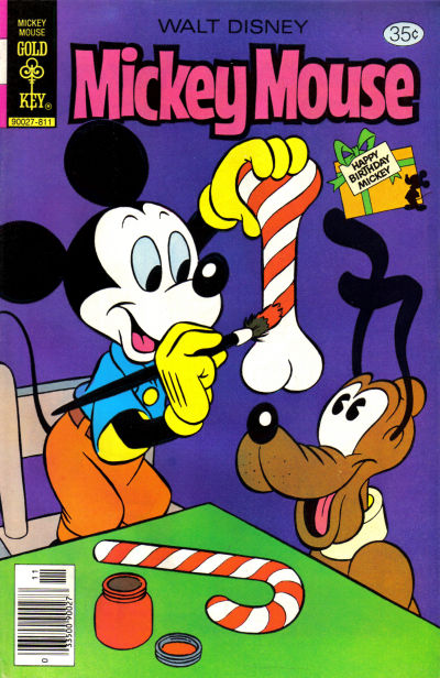 Cover for Mickey Mouse (Western, 1962 series) #189 [Gold Key]