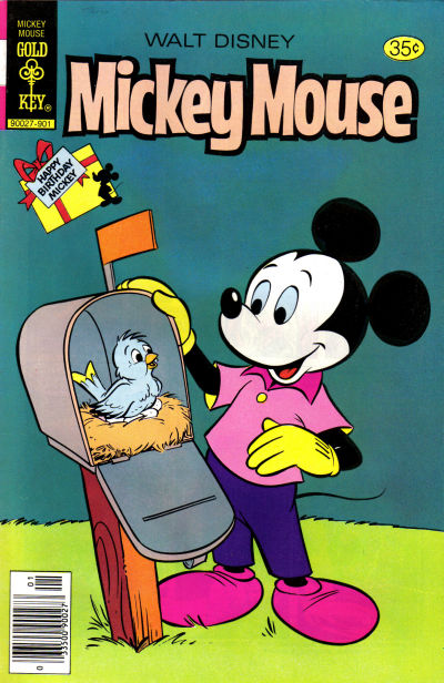 Cover for Mickey Mouse (Western, 1962 series) #191 [Gold Key]