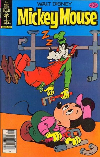 Cover for Mickey Mouse (Western, 1962 series) #201