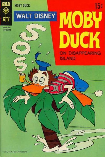 Cover for Walt Disney Moby Duck (Western, 1967 series) #3
