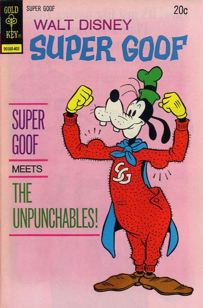 Cover for Walt Disney Super Goof (Western, 1965 series) #29 [Gold Key]