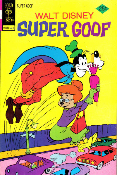 Cover for Walt Disney Super Goof (Western, 1965 series) #32 [Gold Key]