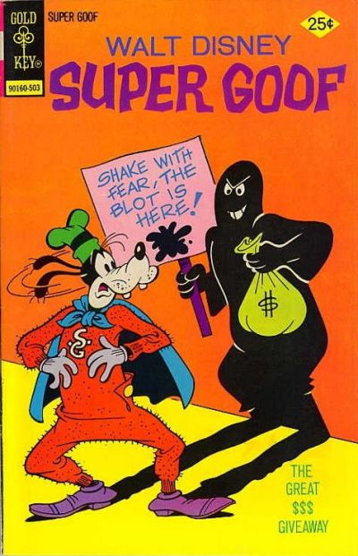 Cover for Walt Disney Super Goof (Western, 1965 series) #33 [Gold Key]
