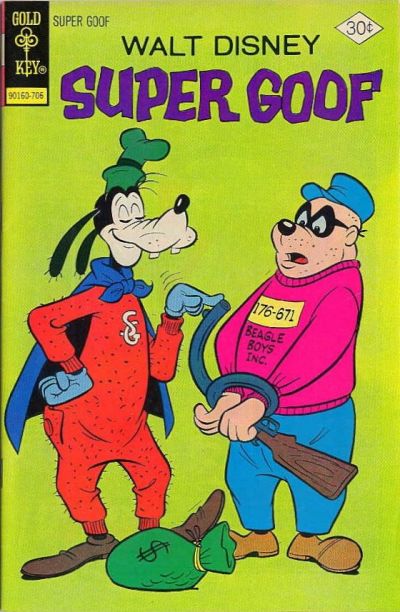 Cover for Walt Disney Super Goof (Western, 1965 series) #42 [Gold Key]