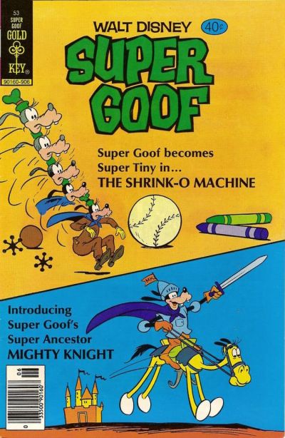 Cover for Walt Disney Super Goof (Western, 1965 series) #53 [Gold Key]