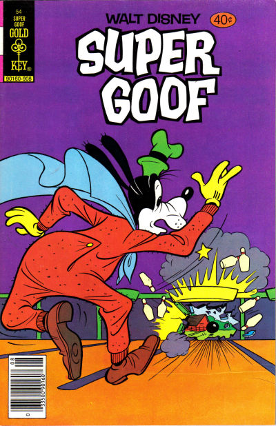 Cover for Walt Disney Super Goof (Western, 1965 series) #54 [Gold Key]