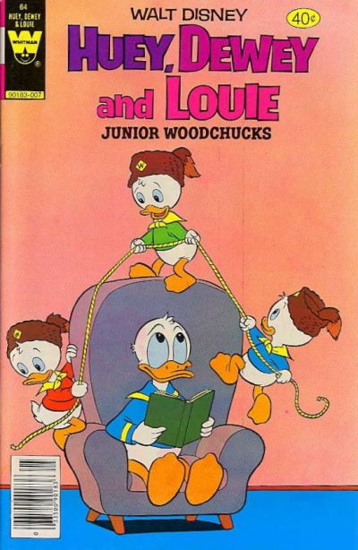 Cover for Walt Disney Huey, Dewey and Louie Junior Woodchucks (Western, 1966 series) #64