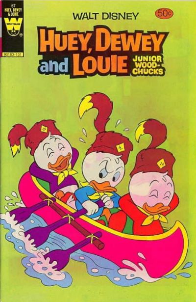 Cover for Walt Disney Huey, Dewey and Louie Junior Woodchucks (Western, 1966 series) #67 [50¢]