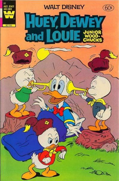 Cover for Walt Disney Huey, Dewey and Louie Junior Woodchucks (Western, 1966 series) #81