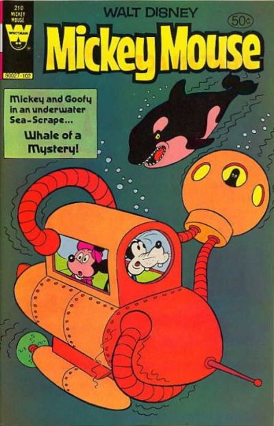 Cover for Mickey Mouse (Western, 1962 series) #210