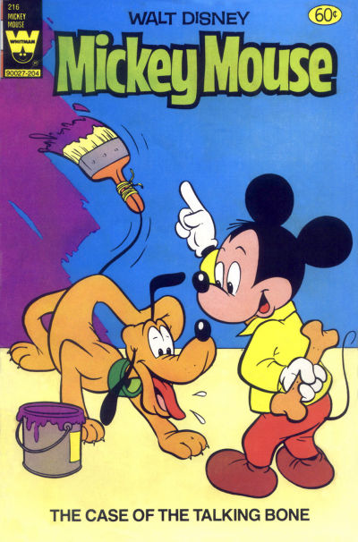 Cover for Mickey Mouse (Western, 1962 series) #216