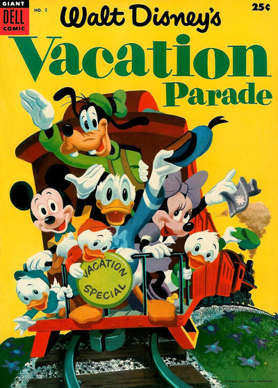 Cover for Walt Disney's Vacation Parade (Dell, 1950 series) #5