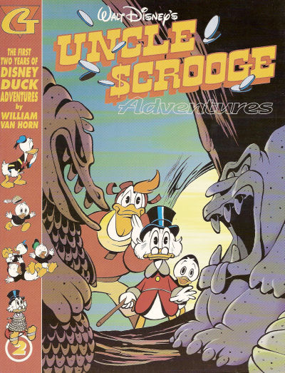 Cover for Walt Disney's Uncle Scrooge Adventures in Color (Gladstone, 1998 series) #2