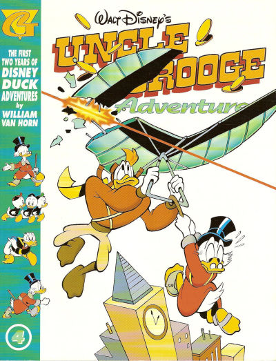 Cover for Walt Disney's Uncle Scrooge Adventures in Color (Gladstone, 1998 series) #4