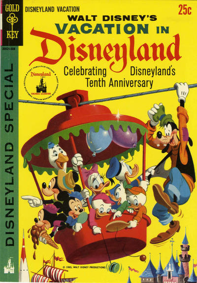 Cover for Walt Disney's Vacation in Disneyland (Western, 1965 series) #1