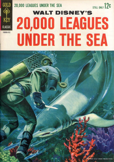 Cover for Walt Disney's 20,000 Leagues Under the Sea (Western, 1963 series) #[nn]