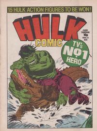 Cover Thumbnail for Hulk Comic (Marvel UK, 1979 series) #3
