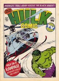 Cover for Hulk Comic (Marvel UK, 1979 series) #14
