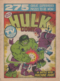 Cover Thumbnail for Hulk Comic (Marvel UK, 1979 series) #36