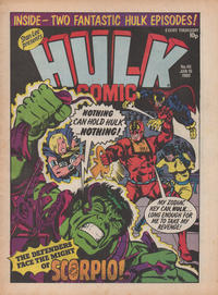 Cover Thumbnail for Hulk Comic (Marvel UK, 1979 series) #46