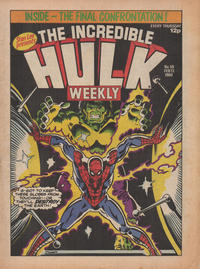Cover Thumbnail for Incredible Hulk Weekly (Marvel UK, 1979 series) #50