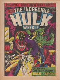 Cover Thumbnail for Incredible Hulk Weekly (Marvel UK, 1979 series) #52