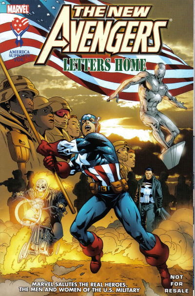 Cover for AAFES 4th Edition [The New Avengers: Letters Home] (Marvel, 2007 series) 