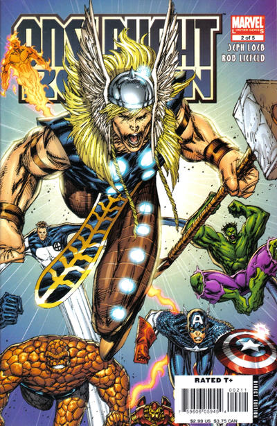 Cover for Onslaught Reborn (Marvel, 2007 series) #2 [Liefeld Cover]