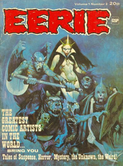 Cover for Eerie (Gold Star Publications, 1972 series) #2