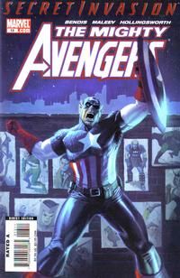 Cover Thumbnail for The Mighty Avengers (Marvel, 2007 series) #13 [First Printing]
