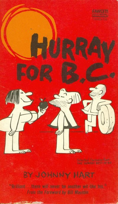 Cover for Hurray for B.C. (Gold Medal Books, 1968 series) #T3046