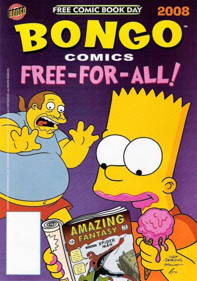 Cover for Bongo Comics (Bongo, 2008 series) 