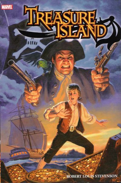 Cover for Marvel Illustrated: Treasure Island (Marvel, 2008 series) 