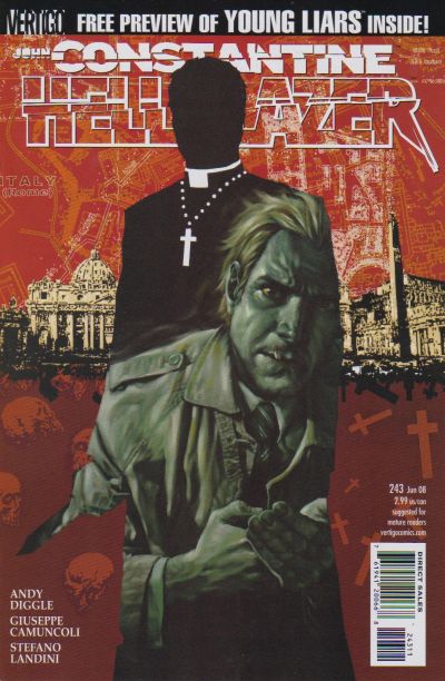 Cover for Hellblazer (DC, 1988 series) #243