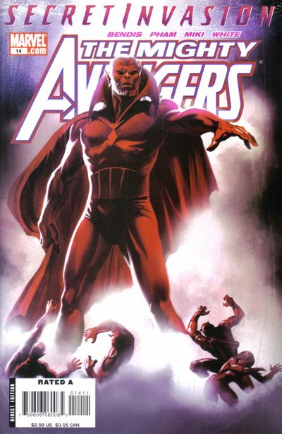 Cover for The Mighty Avengers (Marvel, 2007 series) #14