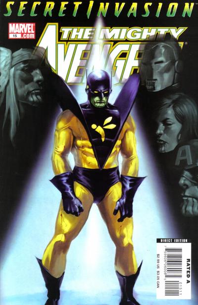 Cover for The Mighty Avengers (Marvel, 2007 series) #15