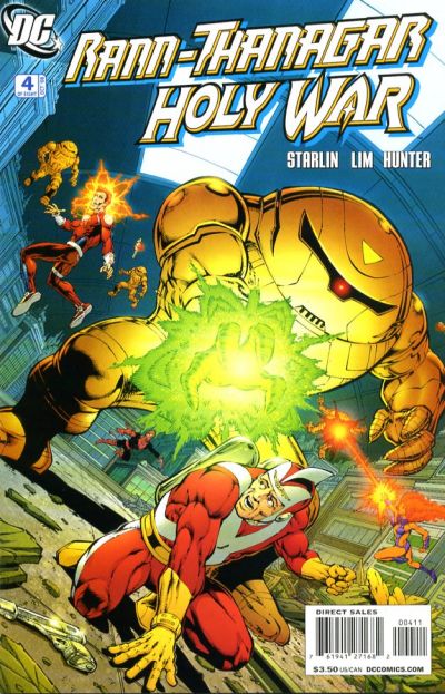 Cover for Rann / Thanagar Holy War (DC, 2008 series) #4