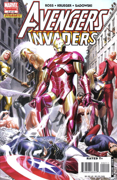 Cover for Avengers/Invaders (Marvel, 2008 series) #2