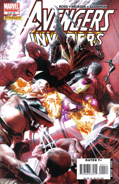 Cover for Avengers/Invaders (Marvel, 2008 series) #4