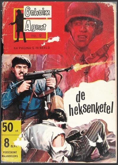 Cover for Geheim agent (Nooit Gedacht [Nooitgedacht], 1965 series) #9