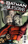 Cover for Batman and the Outsiders (DC, 2007 series) #7