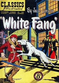 Cover Thumbnail for Classics Illustrated (Ayers & James, 1949 series) #[55] - White Fang
