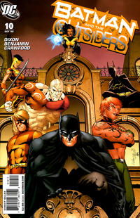 Cover Thumbnail for Batman and the Outsiders (DC, 2007 series) #10