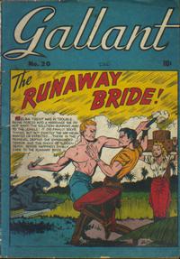 Cover for Gallant (Bell Features, 1951 ? series) #20