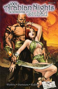 Cover Thumbnail for 1001 Arabian Nights: The Adventures of Sinbad (Zenescope Entertainment, 2008 series) #1 [Cover A - Eric Basaldua]