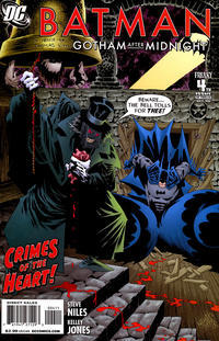 Cover for Batman: Gotham After Midnight (DC, 2008 series) #4