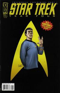 Cover Thumbnail for Star Trek Year Four: Enterprise Experiment (IDW, 2008 series) #1 [Cover B by the Sharp Brothers]