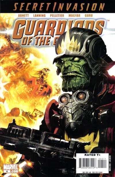 Cover for Guardians of the Galaxy (Marvel, 2008 series) #4