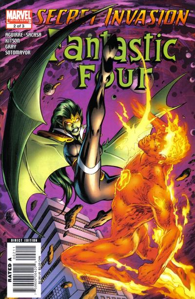 Cover for Secret Invasion: Fantastic Four (Marvel, 2008 series) #2